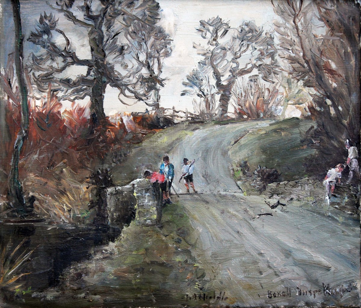 Painting of Boxal Bridge