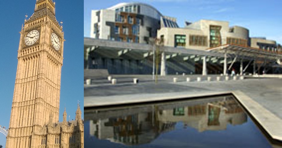 Westminster and Holyrood