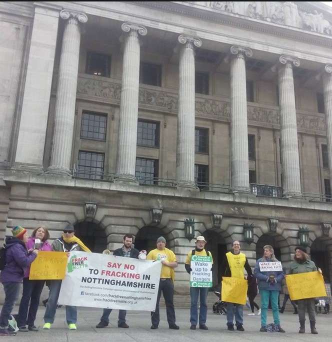 Nottingham protest