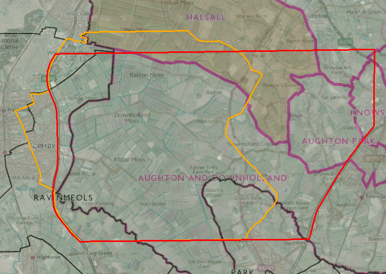 Aurora seismic testing area