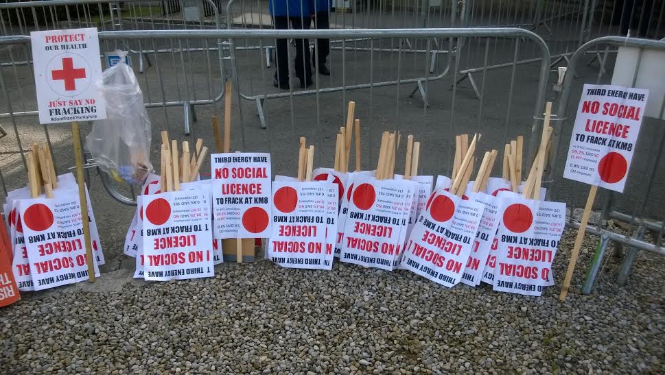 NYCC Third Energy no social licence