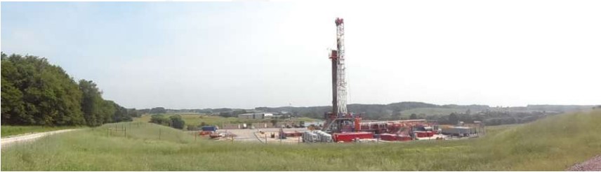 Shale Gas rig INEOS