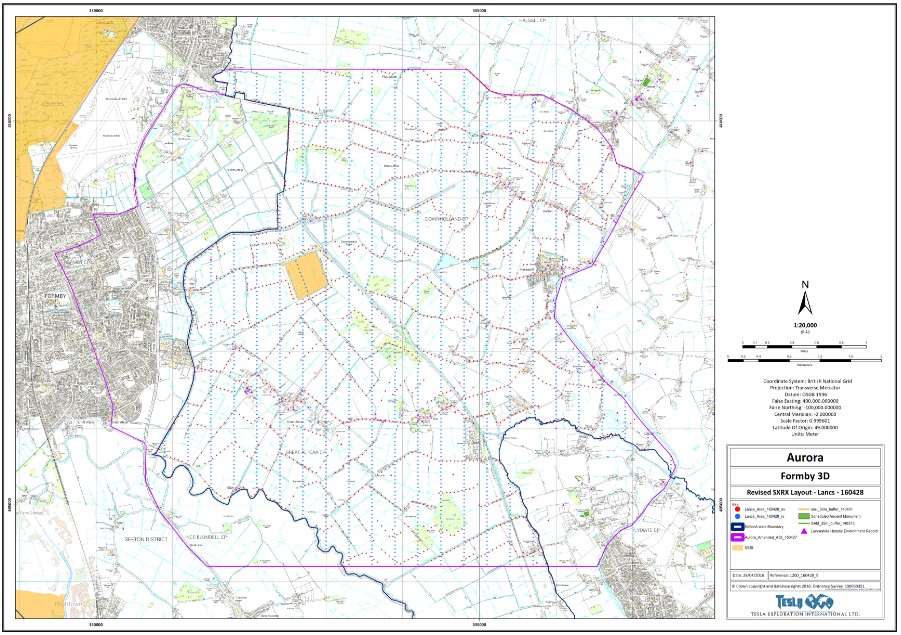 Aurora seismic testing updated