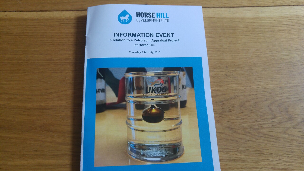 Horse Hill leaflet