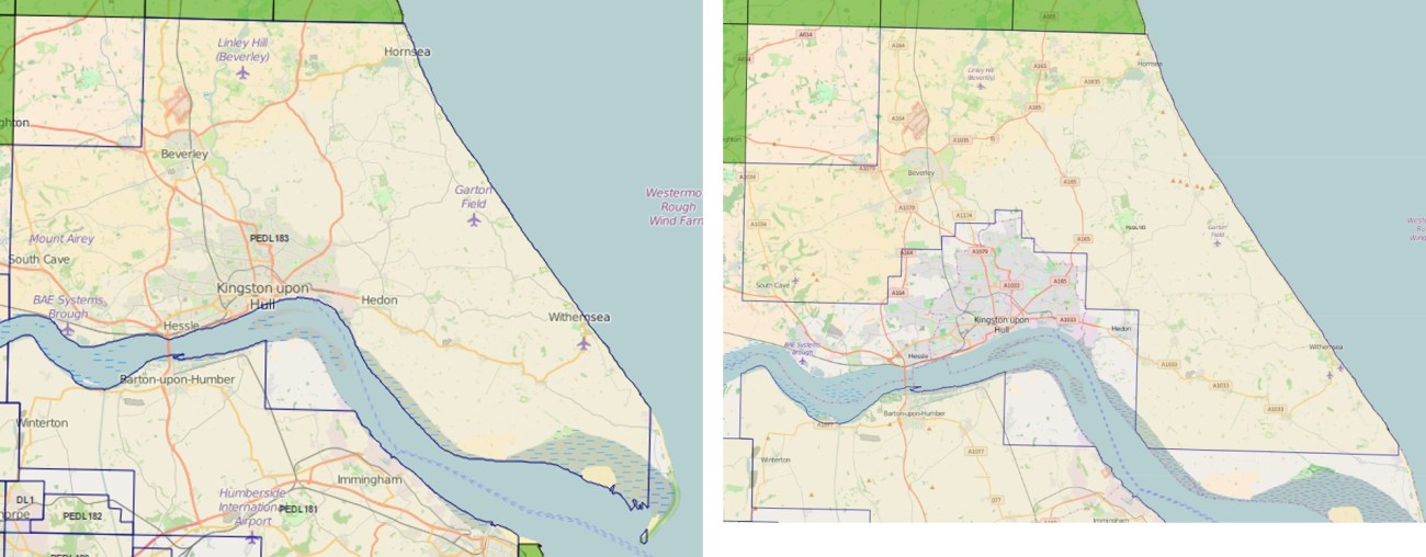 PEDL 183 before and after