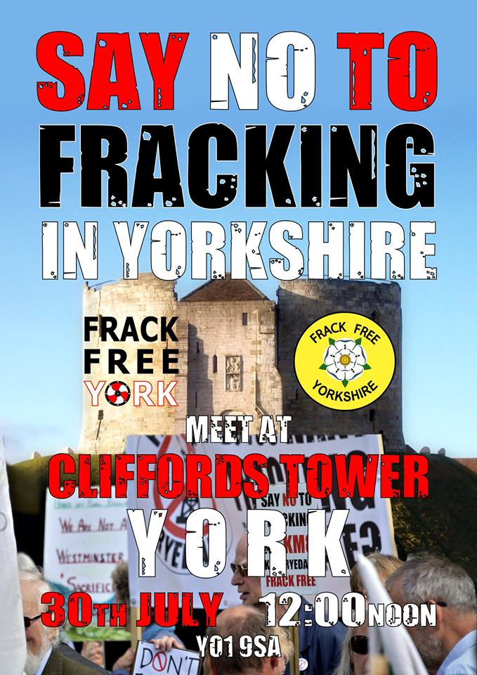 Say No to Fracking in Yorkshire