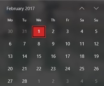 february