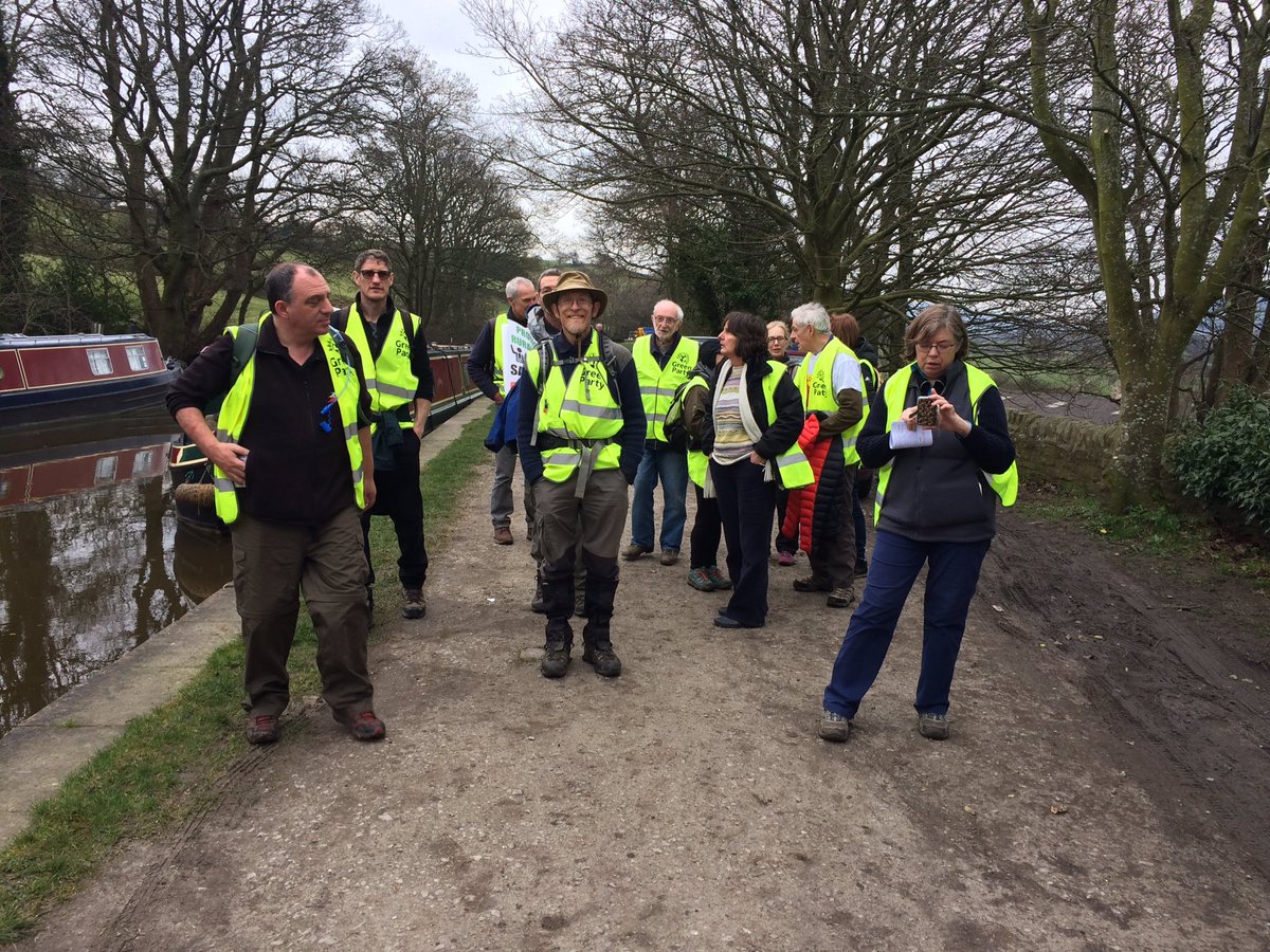 No fracking way Leeds Liverpool Canal day 3