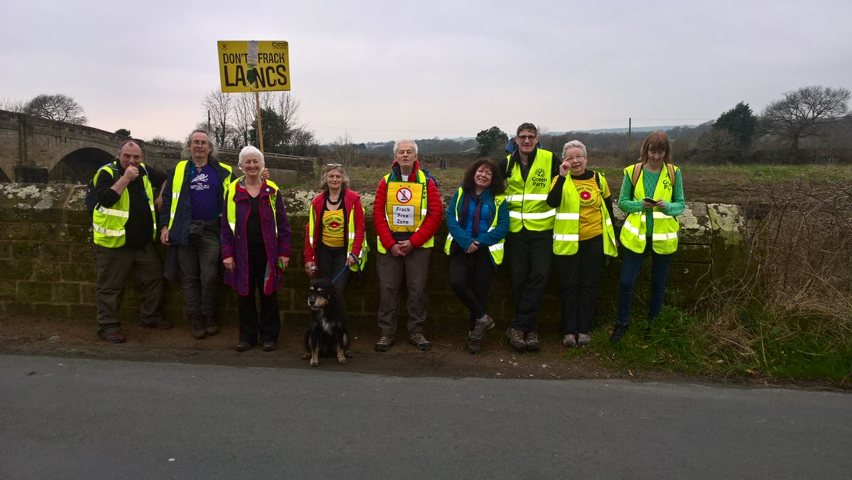 No Fracking Way Ribchester an hour from Longridge Day 4 Andrew Cooper