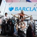 Barclays Bank Piccadilly 170405 Marcin Nowak Reclaim the Power