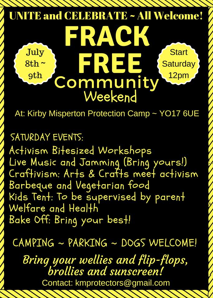 KM protection camp community weekend 170708