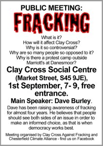 Clay Cross meeting 170901