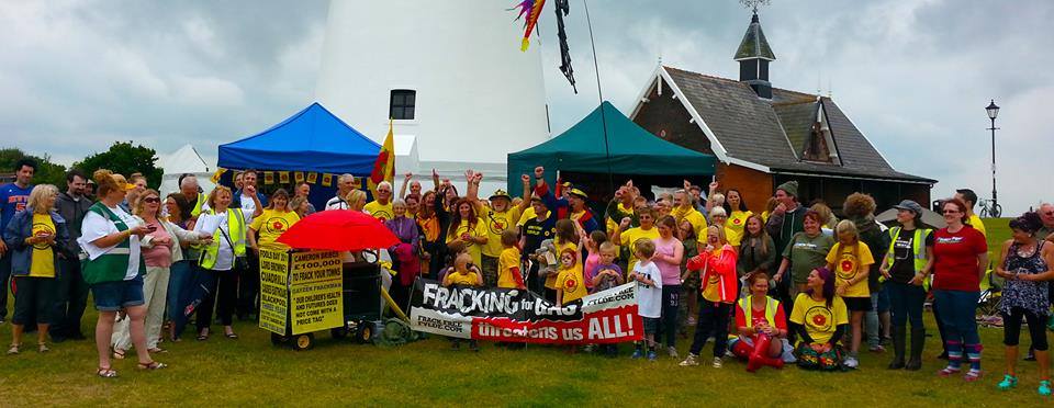 Gathering on the green