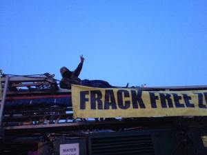 170907 Pease Pottage UKOG Rig Frack Free Sussex1