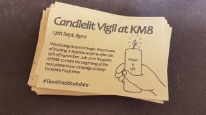 candlelit vigil flyer