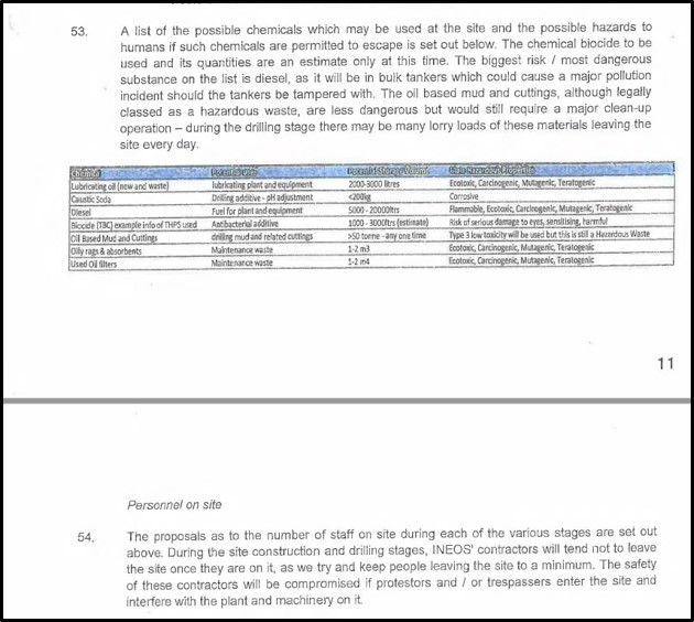 170723 Tom Pickering witness statement 2 extract 1