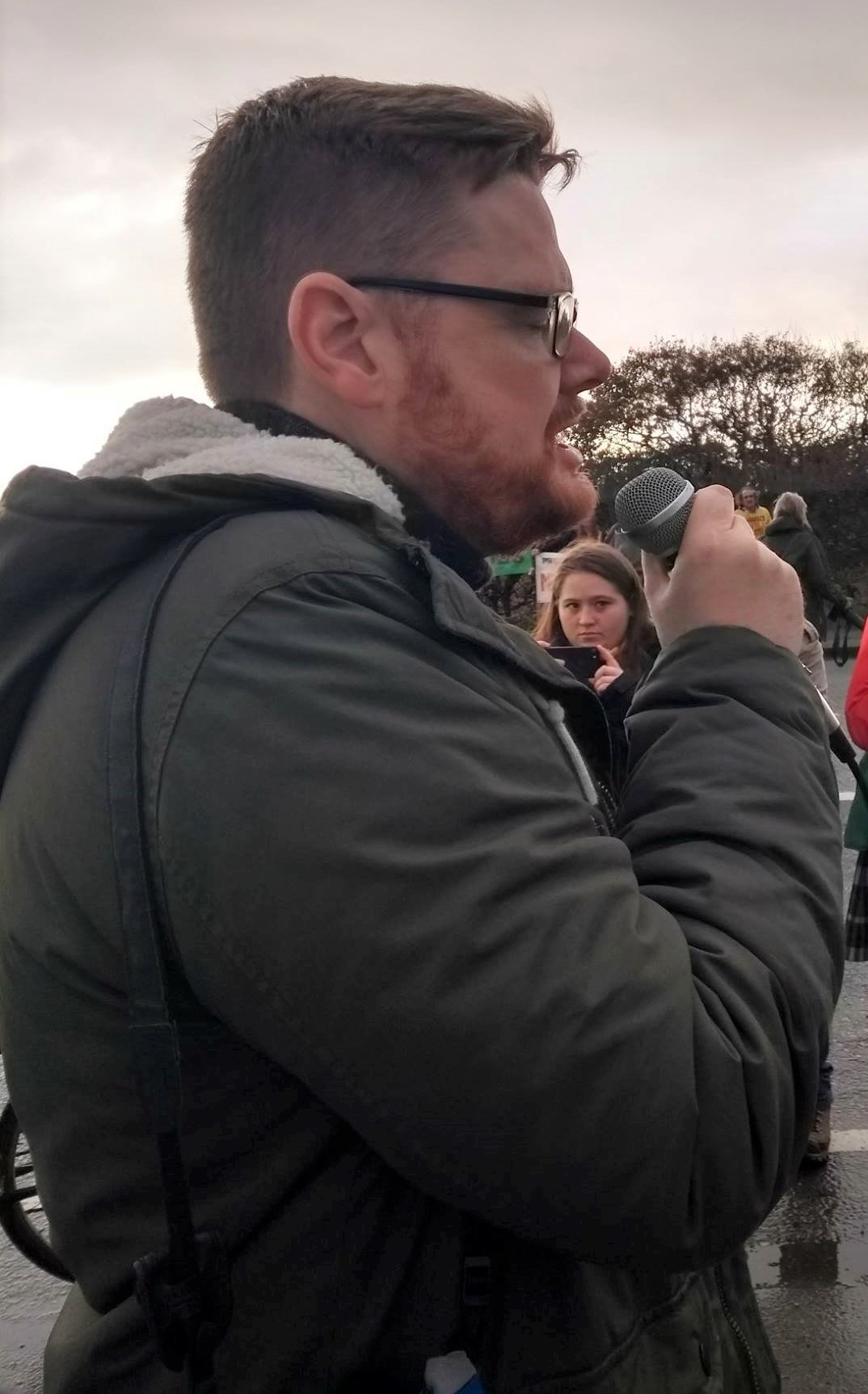 171120 PNR protest report launch Frack Free Lancashire