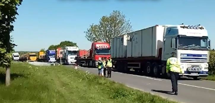 180514 Tinker lane equipment arrives Dave Marris