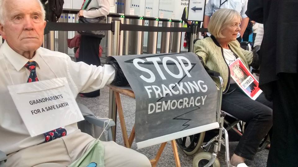 180613 Beis lock on Reclaim The Power