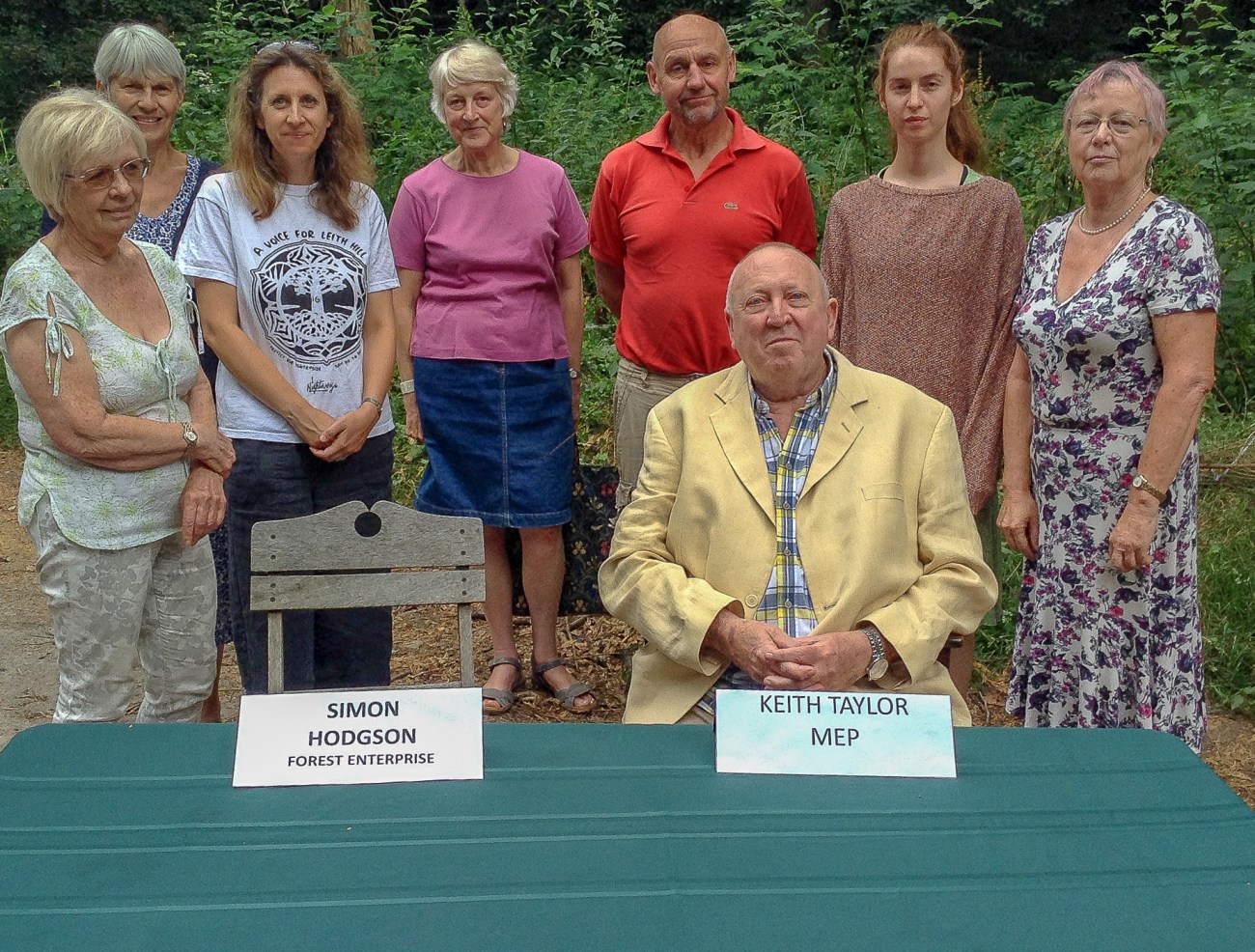 180718 Keith Taylor - empty chair