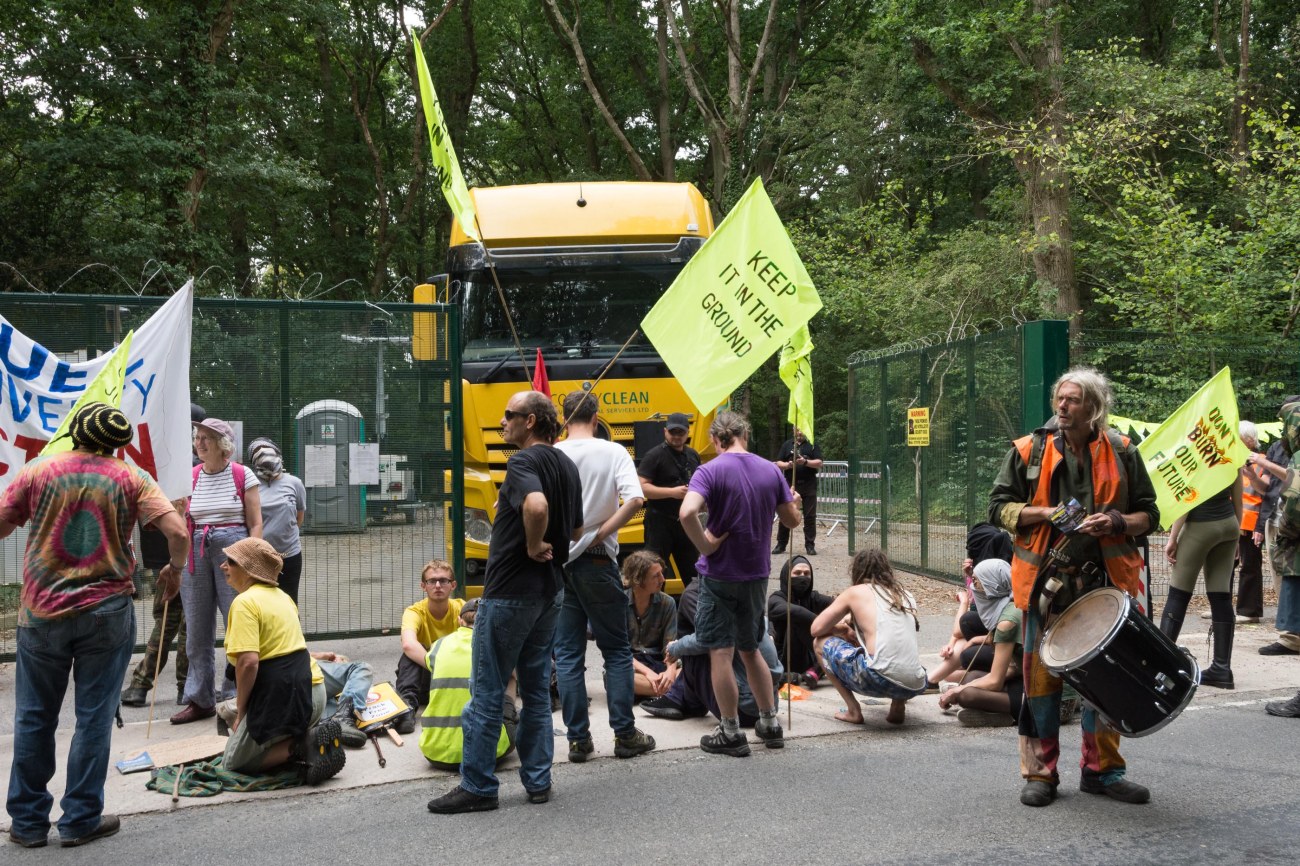 Horse Hill oil site blockaded by protesters