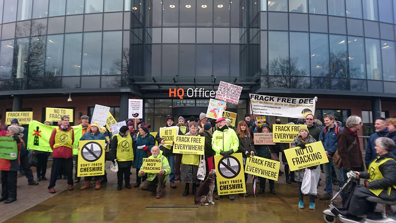 180125 Ellesmere Port CWAC Frack Free Upton