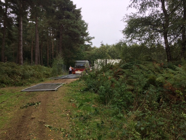 180911 Leith Hill fencing removed UWOC4
