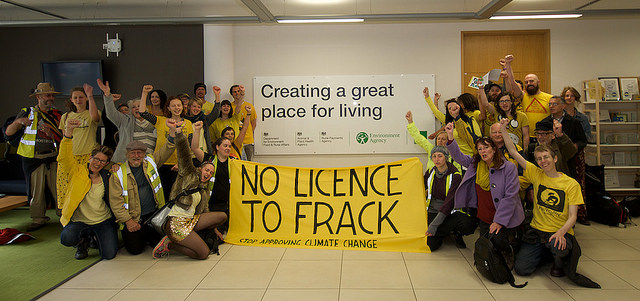 180915 Bristol Rising Tide protest at EA Reclaim the Power