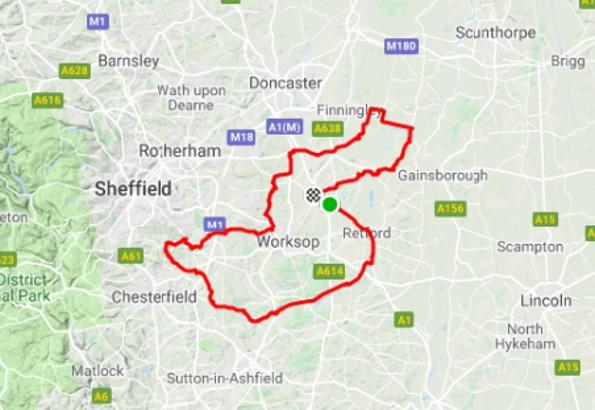 Tour de frackshire Strava