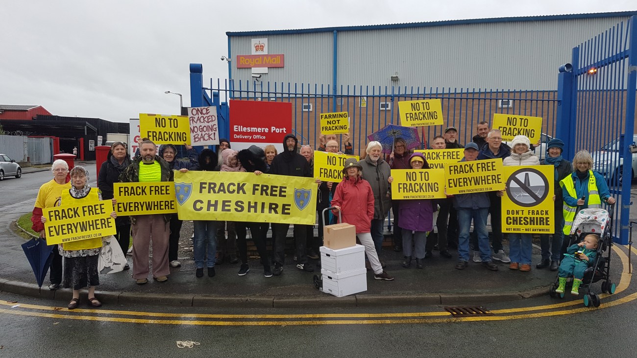 181012 Ellesmere Port papers Frack Free Upton