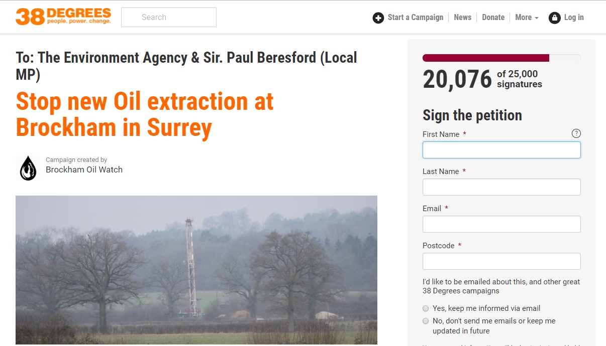 181025 Brockham petition at 16.30