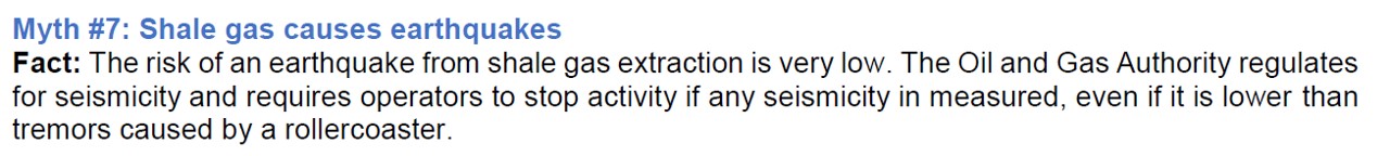 Sep 2018 Myth buster on earthquakes