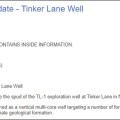 181127 Tinker Lane spud announcement