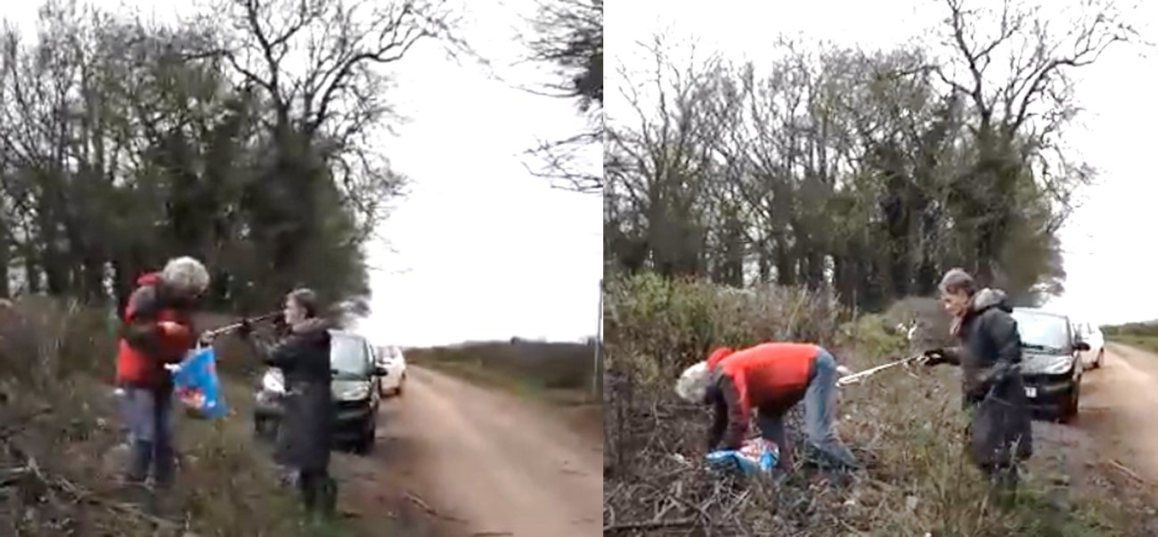 190318 Harthill litter pick