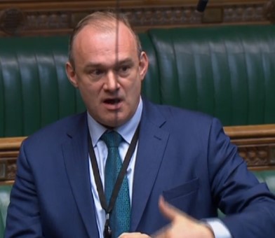 190328 Sir Ed Davey Parliament tv2