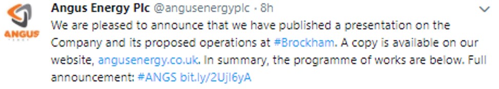 190403 Brockham tweet