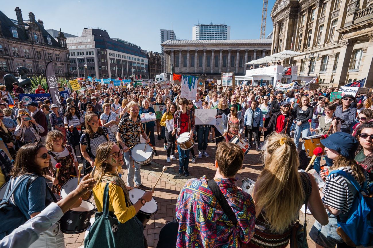 190920 climate strike Birmingham Rophotographs-1