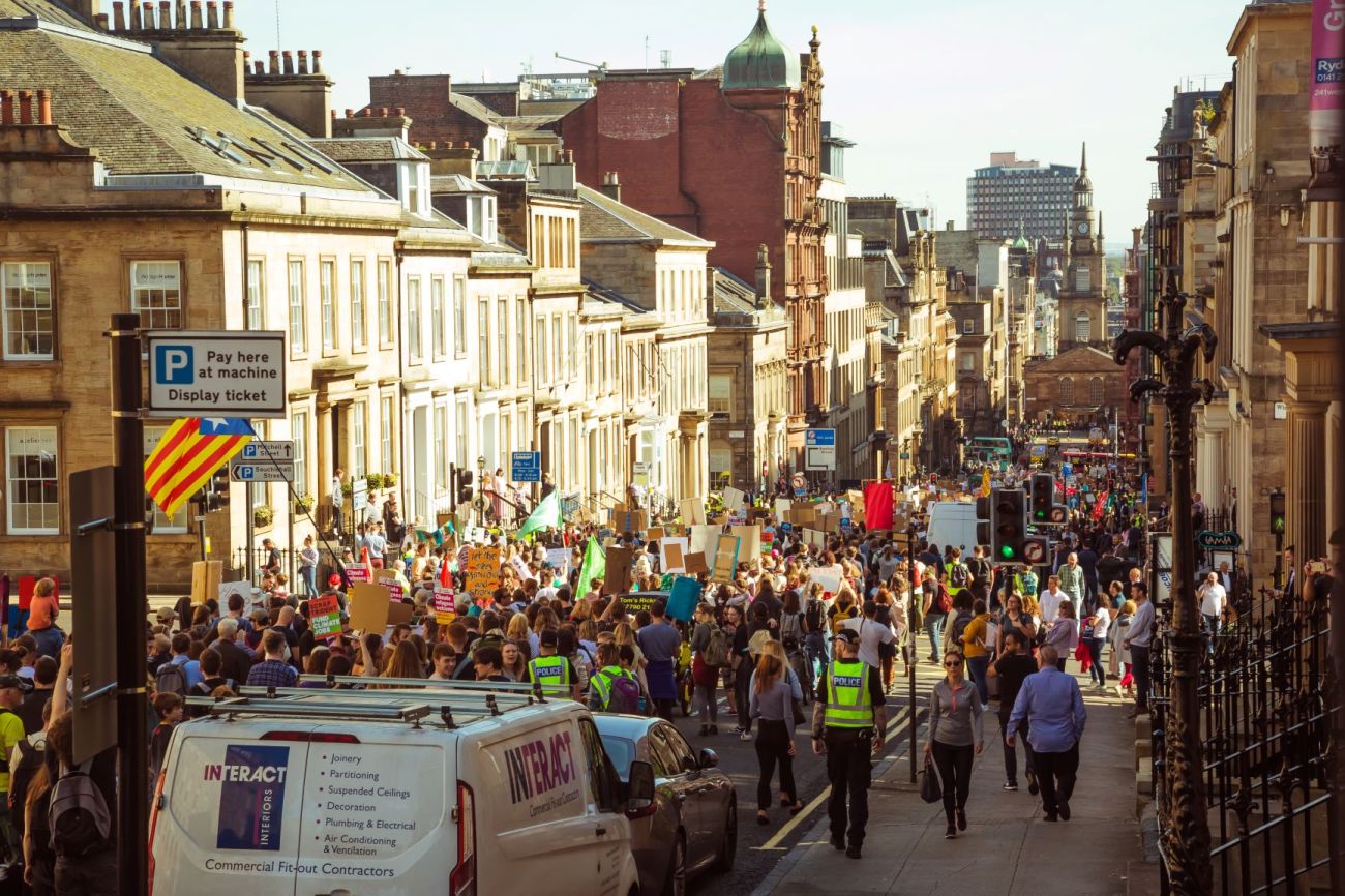 190920 climate strike Glasgow Leda Bartolucci-17