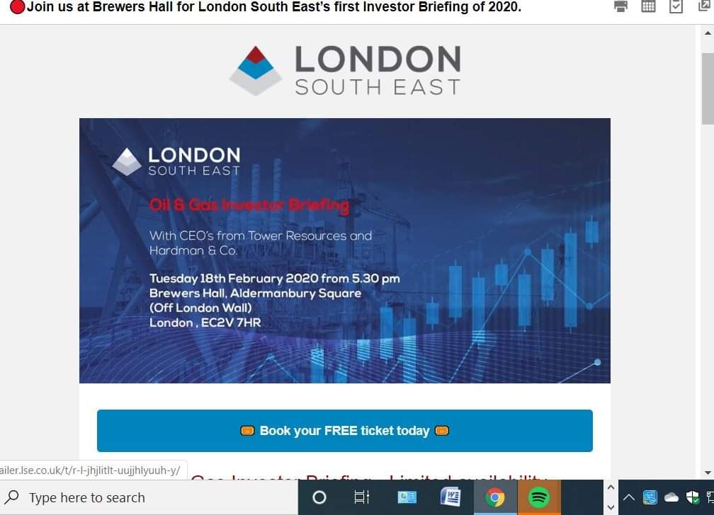 200218 oil & Gas investor briefing