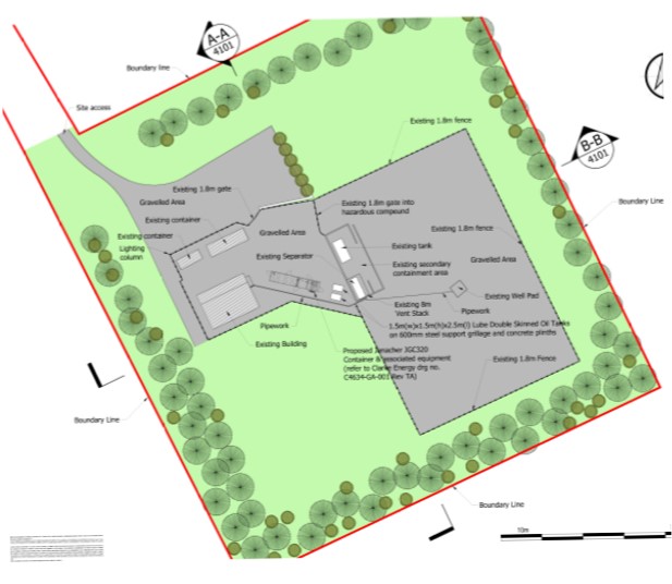Elswick proposed site plan